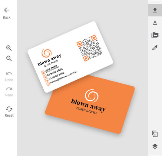 Elegant e-Business Card for Online Professional Presence